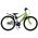 Volare Rocky Kinderfiets - 24 inch - Groen - Shimano Nexus 3 versnellingen