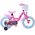 Dolls Kinderfiets - Meisjes - 14 inch - Roze - Twee handremmen
