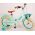 Volare Excellent Kinderfiets - Meisjes - 16 inch - Groen - 95% afgemonteerd