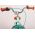Volare Excellent Kinderfiets - Meisjes - 16 inch - Groen - 95% afgemonteerd