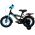 Volare Thombike Kinderfiets - Jongens - 12 inch - Zwart Blauw