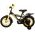 Volare Thombike Kinderfiets - Jongens - 12 inch - Zwart Geel - Twee Handremmen