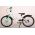 Volare Glamour Kinderfiets - Meisjes - 16 inch - Wit/Mint Groen - Prime Collection