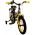 Volare Thombike Kinderfiets - Jongens - 14 inch - Zwart Geel