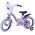 Disney Wish Kinderfiets - Meisjes - 14 inch - Paars - Twee handremmen