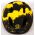 Batman Jongens Fietshelm - Zwart - 52-56 cm