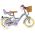 Volare Blossom Kinderfiets - Meisjes - 12 inch - Paars - Twee handremmen