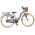 Volare Blossom Kinderfiets - Meisjes - 26 inch - Paars - Twee handremmen