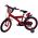 Disney Cars Kinderfiets - Jongens - 16 inch - Rood - Twee handremmen
