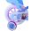 Disney Frozen Kinderfiets - Meisjes - 12 inch - Blauw