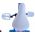 Disney Frozen Kinderfiets - Meisjes - 12 inch - Blauw