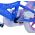 Disney Frozen Kinderfiets - Meisjes - 12 inch - Blauw