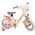 Disney Stitch Kinderfiets - Meisjes - 12 inch - Crème Koraal Blauw