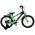 Volare Sportivo Kinderfiets - Jongens - 18 inch - Groen Zwart - Twee Handremmen
