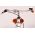 Volare Miracle Cruiser Kinderfiets - Meisjes - 18 inch - Wit - Prime Collection
