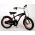 Volare Miracle Cruiser Kinderfiets - Jongens - 14 inch - Mat Zwart - Prime Collection