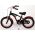 Volare Miracle Cruiser Kinderfiets - Jongens - 14 inch - Mat Zwart - Prime Collection