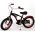 Volare Miracle Cruiser Kinderfiets - Jongens - 14 inch - Mat Zwart - Prime Collection