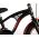 Volare Miracle Cruiser Kinderfiets - Jongens - 14 inch - Mat Zwart - Prime Collection
