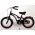 Volare Miracle Kinderfiets - Meisjes - 14 inch - Mat Zwart - Prime Collection