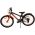 Volare Rocky Kinderfiets - 20 inch - Grijs Oranje - 6 speed - Prime Collection