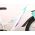 Volare Glamour Kinderfiets - Meisjes - 16 inch - Wit/Mint Groen - Prime Collection
