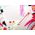 Volare Ashley Kinderfiets - Meisjes - 14 inch - Wit - 95% afgemonteerd
