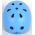 Volare Fietshelm - Kids - Blauw - 45-51 cm