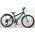 Volare Rocky Kinderfiets - 20 inch - Blauw Zwart - 85% afgemonteerd - 6 speed - Prime Collection