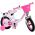 Volare Ashley Kinderfiets - Meisjes - 12 inch - Wit