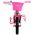 Volare Ashley Kinderfiets - Meisjes - 12 inch - Rood/Roze