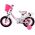 Volare Ashley Kinderfiets - Meisjes - 12 inch - Wit