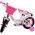 Volare Ashley Kinderfiets - Meisjes - 12 inch - Wit
