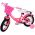Volare Ashley Kinderfiets - Meisjes - 12 inch - Rood/Roze