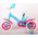 Ocean Kinderfiets - Unisex - 10 inch - Roze Blauw - Doortrapper
