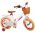 Volare Excellent Kinderfiets - Meisjes - 14 inch - Wit