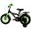 Volare Thombike Kinderfiets - Jongens - 12 inch - Zwart Groen
