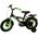 Volare Thombike Kinderfiets - Jongens - 12 inch - Zwart Groen