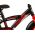 Volare Thombike Kinderfiets - Jongens - 12 inch - Zwart Rood