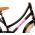 Volare Excellent Kinderfiets - Meisjes - 16 inch - Zwart - 95% afgemonteerd