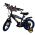 Batman Kinderfiets - Jongens - 12 inch - Zwart - Twee handremmen