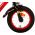Disney Cars Kinderfiets - Jongens - 12 inch - Rood