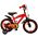 Disney Cars Kinderfiets - Jongens - 14 inch - Rood