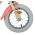 Disney Stitch Kinderfiets - Meisjes - 12 inch - Twee handremmen - Crème Koraal Blauw