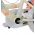 Disney Stitch Kinderfiets - Meisjes - 12 inch - Twee handremmen - Crème Koraal Blauw