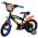 Hot Wheels Kinderfiets - Jongens - 12 inch - Zwart Oranje Blauw