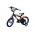 Hot Wheels Kinderfiets - Jongens - 14 inch - Zwart Oranje Blauw