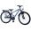 Volare Cross Kinderfiets - Jongens - 24 inch - donker Grijs- 3 versnellingen