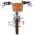 Volare Blossom Kinderfiets - Meisjes - 12 inch - Wit - Twee handremmen