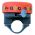 Disney Stitch Fietsbel - Roze / Koraal Blauw